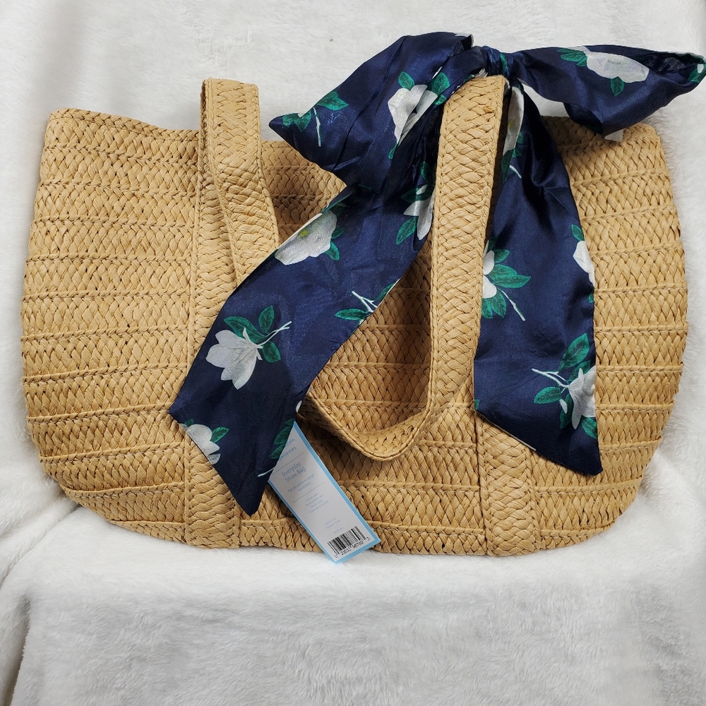 Draper James Purse with Floral Scarf
